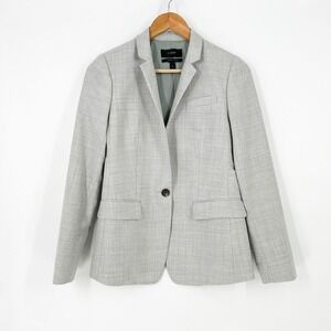 J. Crew Heather Gray Suit Jacket